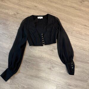 House of CB Corset Long Sleeve, Size Small.